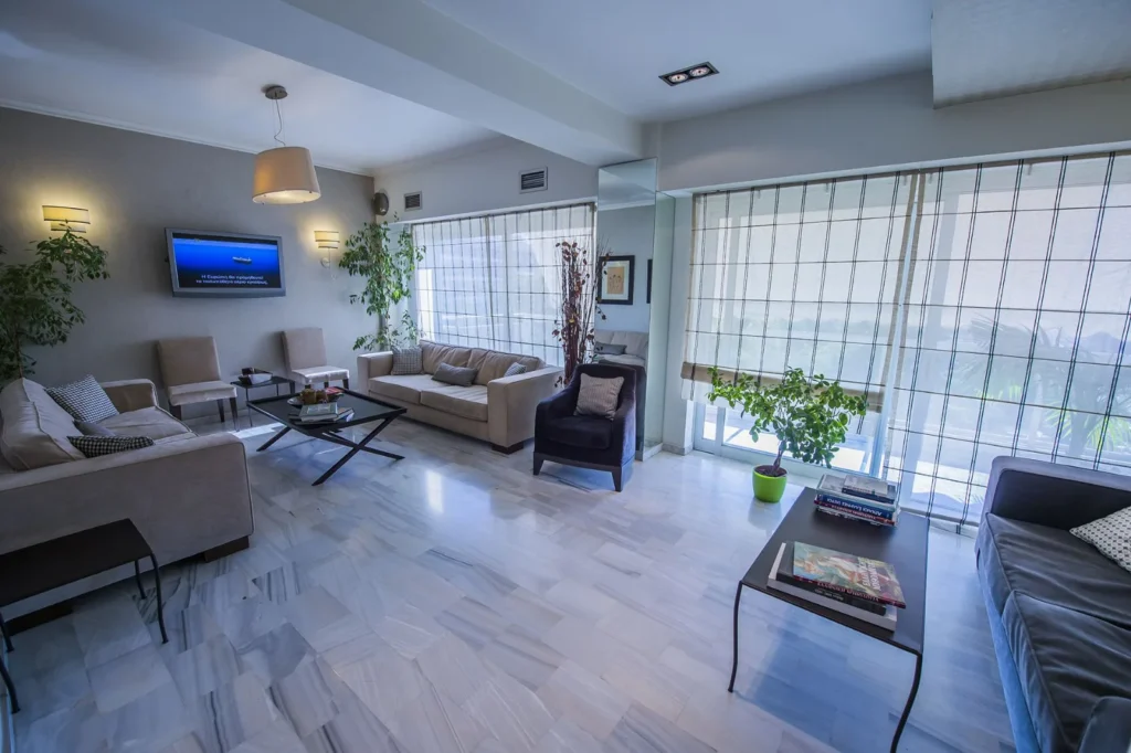 Reception of Dr. Polyzos' clinic